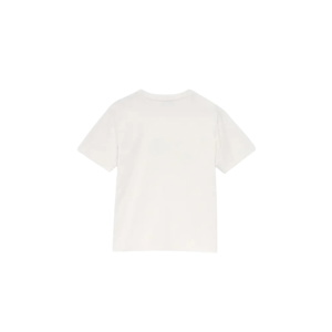 Mint Velvet Cream Cotton Cut Out Lucky T-Shirt